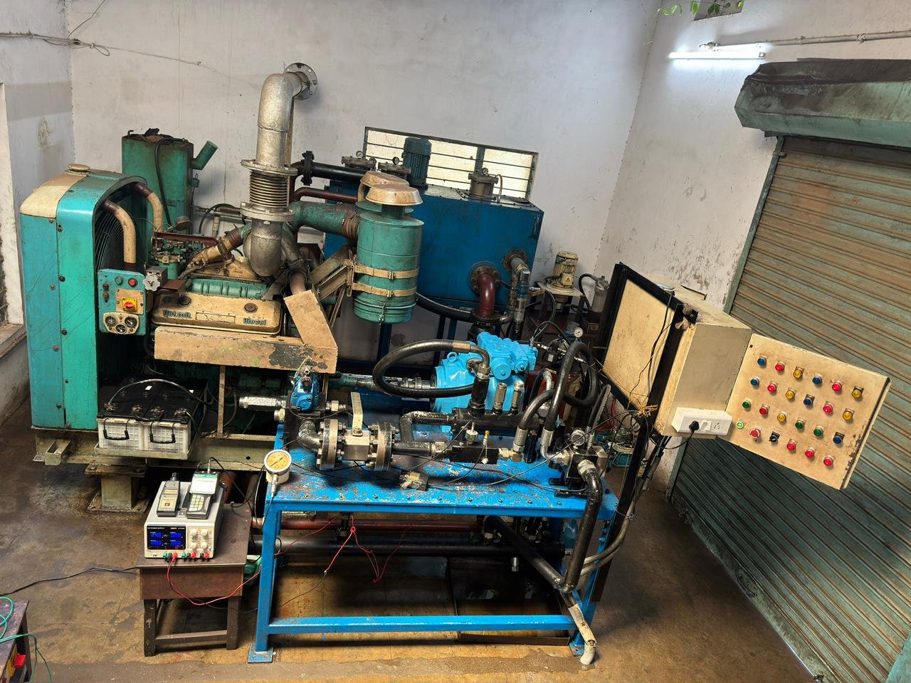450 HP test bench