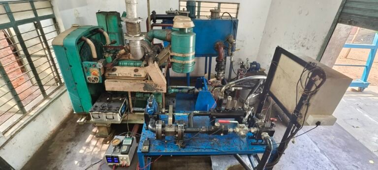 Inside the workshop