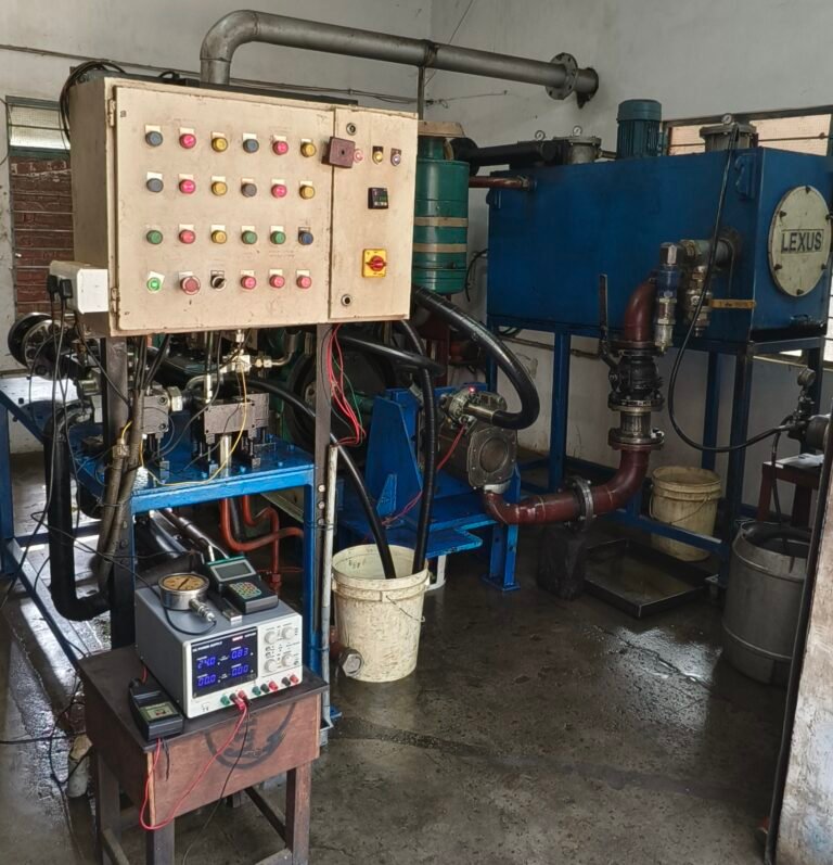 Inside the workshop