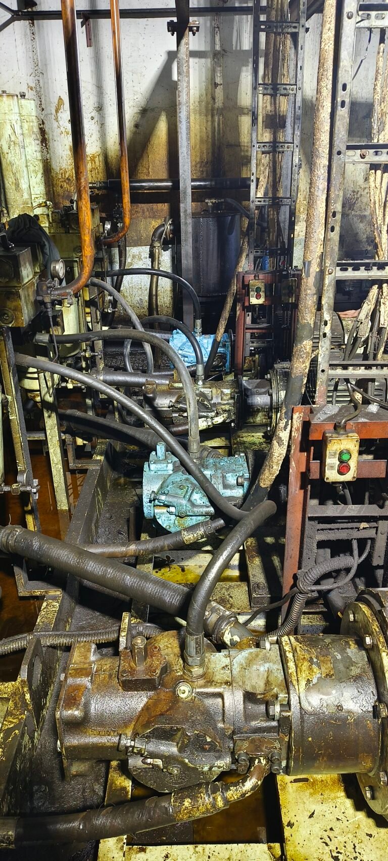 Inside the workshop