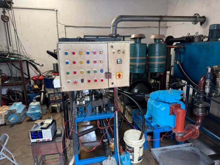 Hydraulic testing