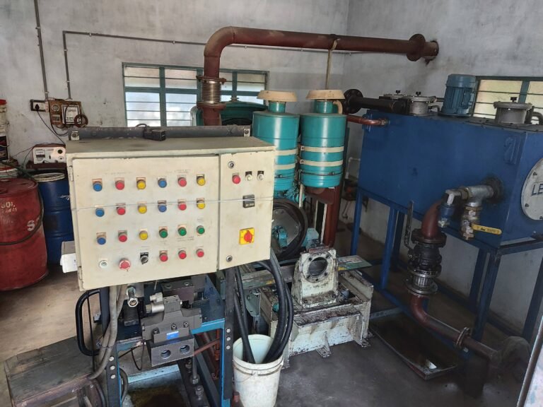 Inside the workshop