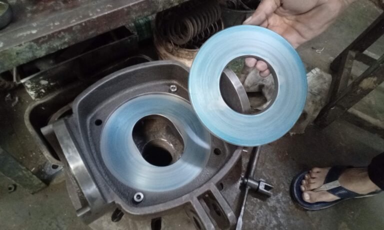 Inside the workshop