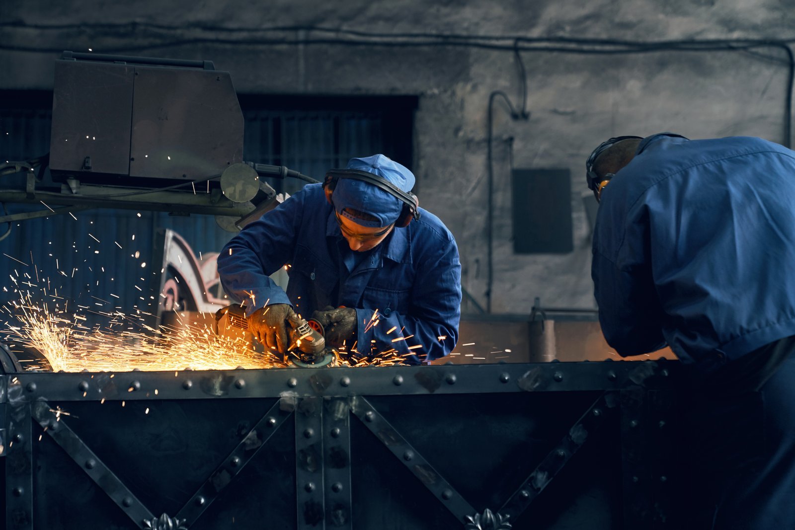 Steel hydraulic repair